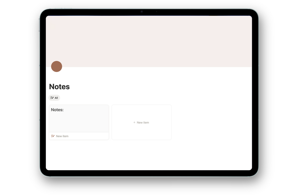 Student Dashboard - Soft Pink