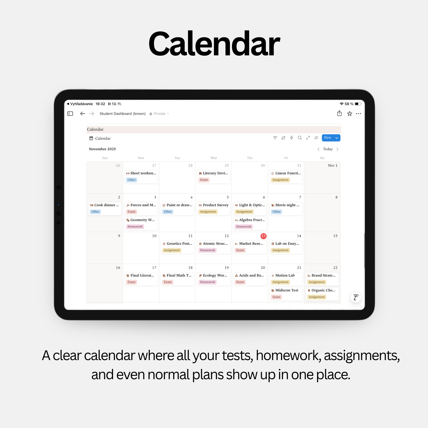Student Dashboard - Soft Pink